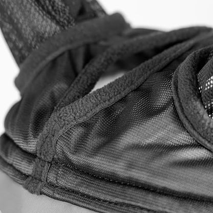 Shires FlyGuard Pro Fine Mesh Fly Mask with Ears & Open Forelock – Full Size | Lightweight Breathable Mesh Fly & Insect Protection |Turnout, Grazing & Stable Use | Jet Colour - color: Jet, size: Full