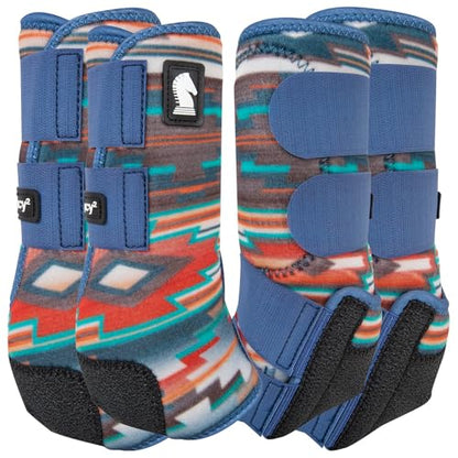 Classic Equine Legacy2 Support Boots, Front and Hind - color: Pueblo, size: Small