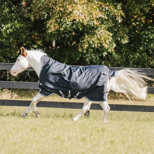 Horseware Amigo Bravo 12 Wug Turnout Sheet (72, Navy/Plum) (AARW31) - size: 72