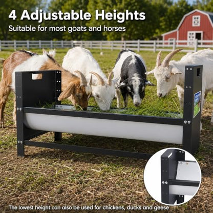 Portable Livestock Feeder 15 Gallons Capacity