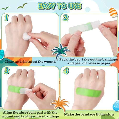 Sublaga 300Pcs Adhesive Bandages, 33 Styles Kids Cartoon Bandage Adhesive Flexible Colorful Bandages Cute Cartoon Bandages for Boys Waterproof Bandage for Kids Protect Scrapes