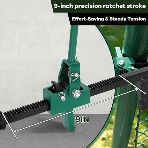 Chain Link Fence Stretcher Tool, Heavy Duty Fence Tightener