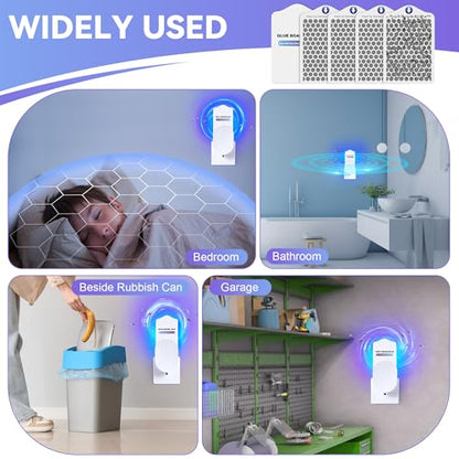 Qualirey 25 Pack Flying Insect Trap Refill Compatible with LiBa/PIMAG/Onsinn/Fly Trap Indoor, Sticky Glue Cards, Bug Catcher Refills, Glue Boards Refill for Insect Bug Mosquito Gnat Fruit Flies