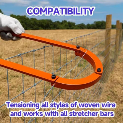 Fence Fixer Tool for Barbed Wire, Horse & Cattle Fencing – Heavy-Duty Manual Repair Tool for Farm & Ranch – Tredre - color: STYL4