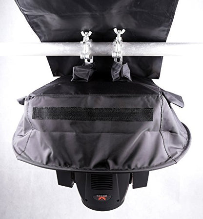 8 Packs of Moving Head Light Rain Cover, Waterproof Cover for Moving Head Weather Cover, Beam 7R Cover for Waterproof Moving Lights