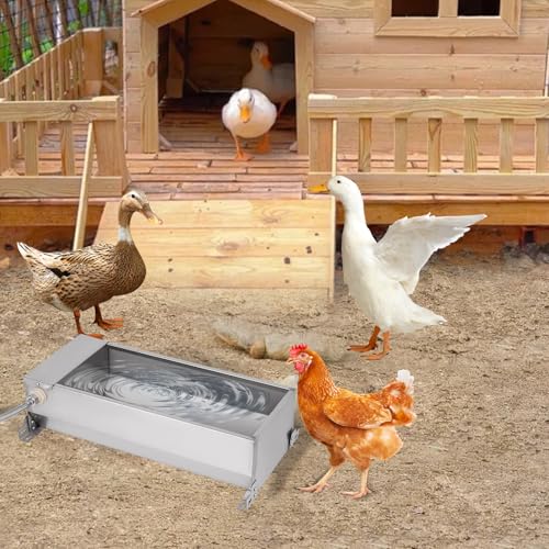 Automatic Livestock Water Trough Large Capacity, Self Filling Dog Waterer