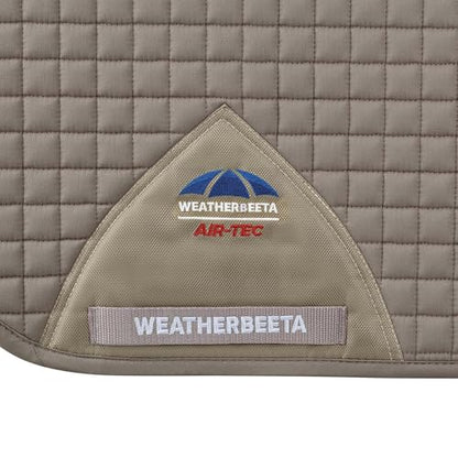 WeatherBeeta Prime Air-Tec Dressage Saddle Pad - color: Natural Clay, size: Large