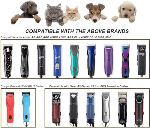2PCS 30 Blades Dog Grooming Blades Compatible with Andis Dog Clippers - size: 30-2PCS
