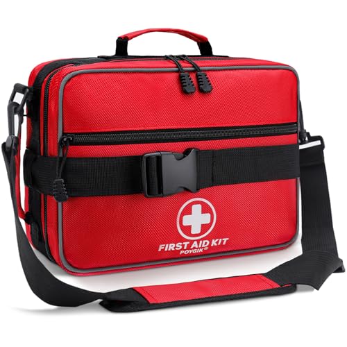 Poygik Premium 420-Piece Large First Aid Kit for Home, Car, Camping