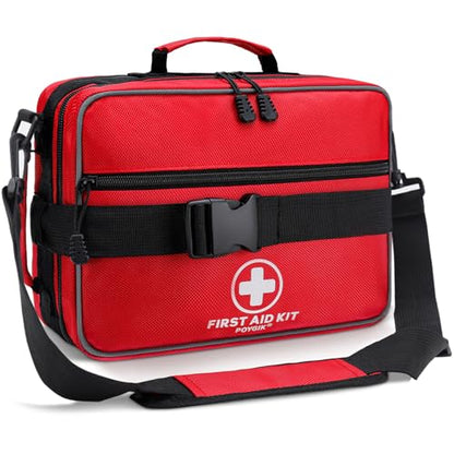 Poygik Premium 420-Piece Large First Aid Kit for Home, Car, Camping