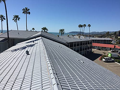 Bird Barrier Bird-Shock Flex-Track – 50ft Low Profile Electrified Track Bird Deterrent – Flexible PVC Strips with Stainless Steel Braid – Bird Repellent for Roofs, Parapets, Ledges - Brick Red - color: Brick Red