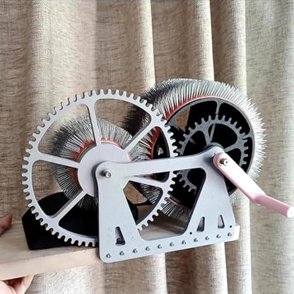 YNBXM Manual Wool Felt Drum Carder, Fast Color Mixing, Hand-Cranked