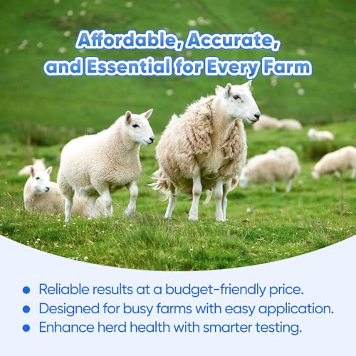 Sheep/Goat Pregnancy Test –5 Pack Ewe Pregnancy Urine Test Strips