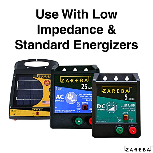 Zareba 8-Light Voltage Tester - Test Low Impedence and Standard Fence Chargers - Test between 600 and 7,000 Volts - RSVT8