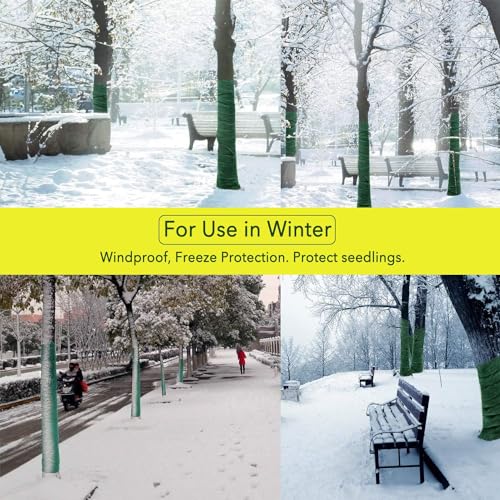 Tree Protector Wraps Winter Trees Antifreeze Bandage Tree Bark Protector Tree Wrap for Damaged Bark from Deer and Animal