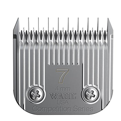 Wahl Professional Animal #7 Skip Medium Competition Series Detachable Blade with 4/25-Inch Cut Length (#2367-100), Steel - size: 7