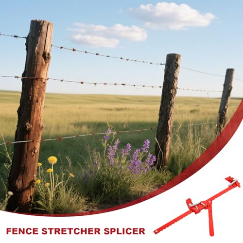 Heavy Duty Steel Wire Fence Stretcher Tool, All Purpose Fence Stretcher