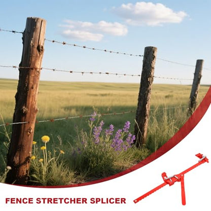 Heavy Duty Steel Wire Fence Stretcher Tool, All Purpose Fence Stretcher