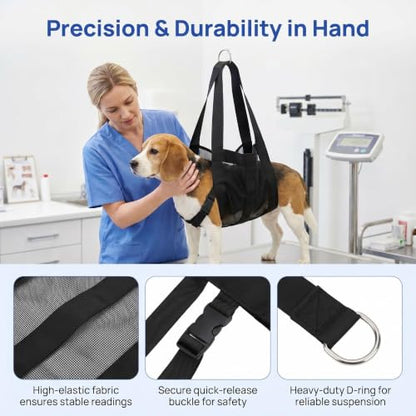 Mikikit 2 PCS Goat Sling for Hoof Trimming and Calf Weighing Animals