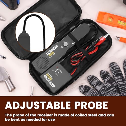 Electrical Short Open Finder for Em415pro, Professional Wire Break Finder, Automotive Circuit Tester, Cable Fault Locator, DC 6-42V Adjustable Circuit Breaker Finder Tool for Cars Trucks