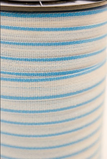 2" Electric Fence Polytape 490' Equine Horse Livestock Electric Fencing White/Blue
