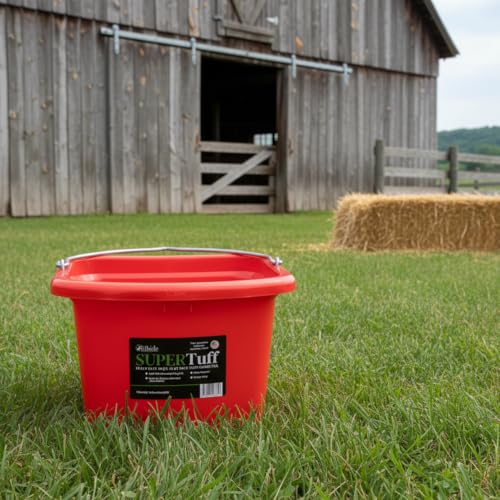 SuperTuff Heavy Duty 20 Qt Flat Back Food Grade Pail-Made in USA