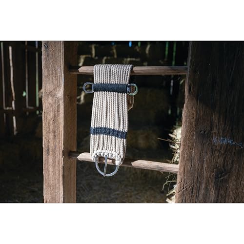 Weaver Leather Rayon 17 Strand Cinch, 34-Inch, Tan/Black
