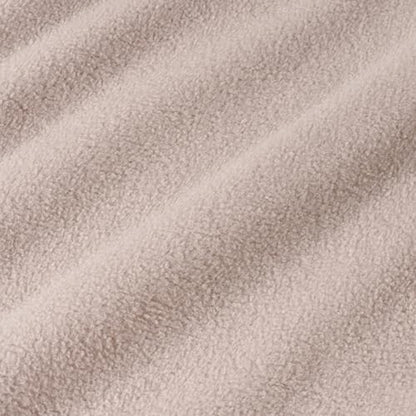 Berkshire Blanket Microfleece Twin Size Bed Blanket Macadamia,Lightweight Soft Breathable Plush Micro Fleece Blanket for Bed Couch Sofa,60x92 Inches - color: Macadamia, size: Twin/Twin XL