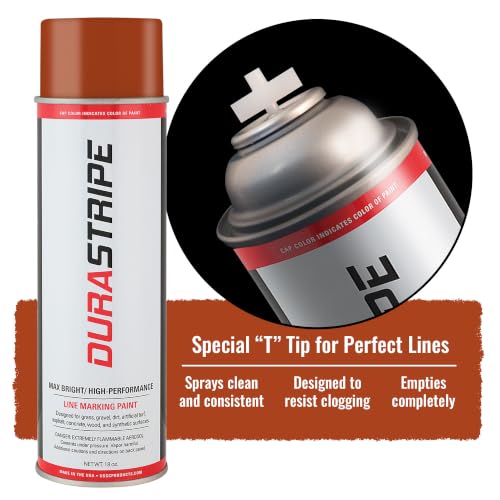Athletic Field Marking Paint (Burnt Orange) - color: Burnt Orange