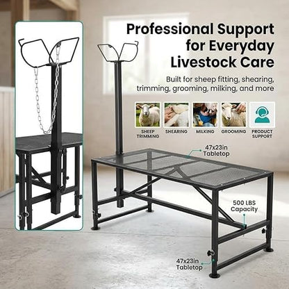 Generic Goat Rack Black Feed Rack, Durable Livestock Hay Feeder, Stable Wall-Mounted Design, Heavy-Duty Use for Barns, Stables, and Goat Feeding Organization