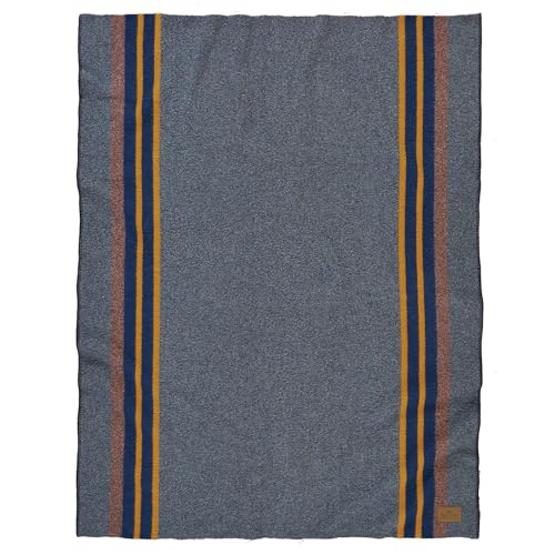 Pendleton Yakima Throw 54" x 66", Wool Cotton - color: Lake