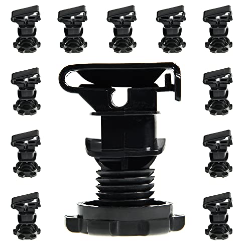 Electric Fence Screw-on Round Post Insulator, 50 Count