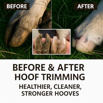 Goat Hoof Trimmers and Farrier Shears – Versatile Hoof, Wire, and Pipe Cutting Tool for Livestock – Silver (Silver-Red 2pack) - style: Silver-Red 2pack