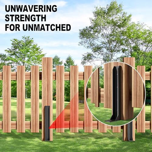 Fence Post Repair Kit，(One-Piece 33.7",2 pcs) - size: One-Piece (33.7")