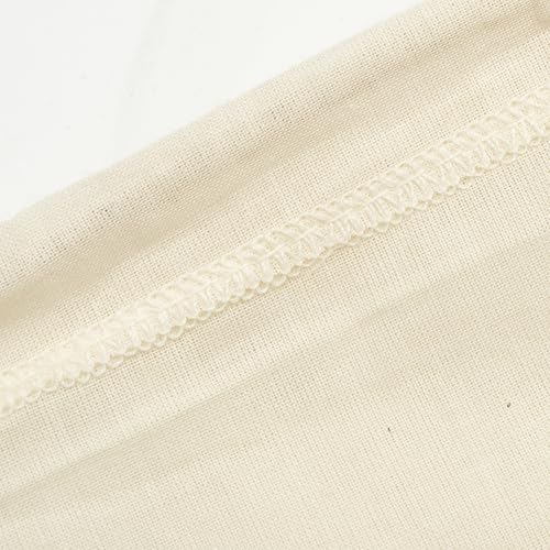 Reusable Nut Milk Bags for Straining - Unbleached Cotton Almond Milk Bags - BPA-Free Oat Milk Strainer Bags - Washable Juice Filtration Bags (Set of 3 X-Large - 14"x12") - size: 3 X-Large: 14"x12"