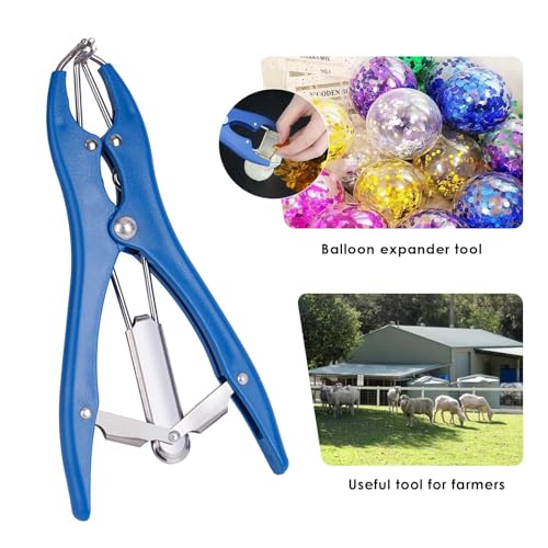 Livestock Castration Bander with 4 Sizes of Castrator Rings