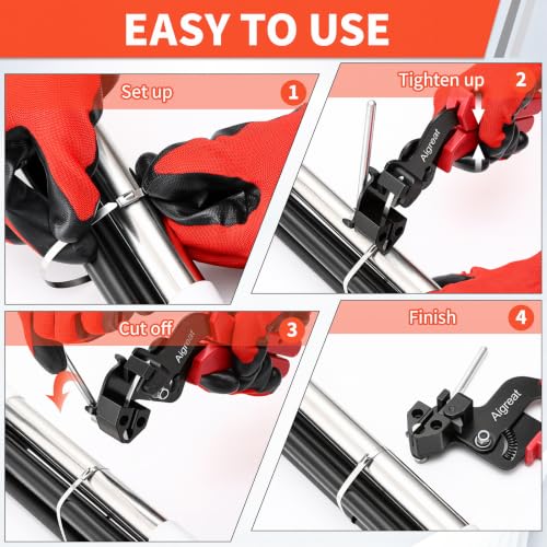 300-Piece Metal Zip Ties Gun Kit,12 Inch 304 Stainless Steel Ties Heavy Duty Outdoor,Adjustable Fastening Cutting Tie Tool for Fence, Chicken Coop,Cables, Pipesas well as Outdoor binding - size: 300PCS
