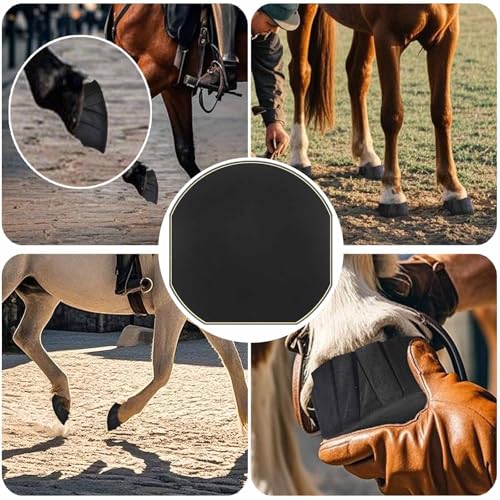 24 Pack Horse Hoof Tape Cotton Sticky Wraps Hoof Wound Care | Breathable Magic Cushion | Laminitis Abscess Relief | Additional Protection - color: 24 Pcs Horse Hoof Tape