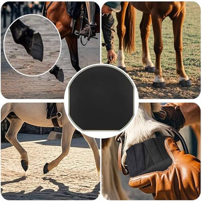 24 Pack Horse Hoof Tape Cotton Sticky Wraps Hoof Wound Care | Breathable Magic Cushion | Laminitis Abscess Relief | Additional Protection - color: 24 Pcs Horse Hoof Tape