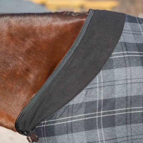 Equinavia Ulla Wool Cooler - Black/Grey - 74 in - color: Black/Grey, size: 74 in