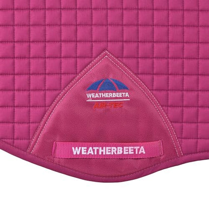 WeatherBeeta Prime Air-Tec All Purpose Saddle Pad - color: Bright Magenta