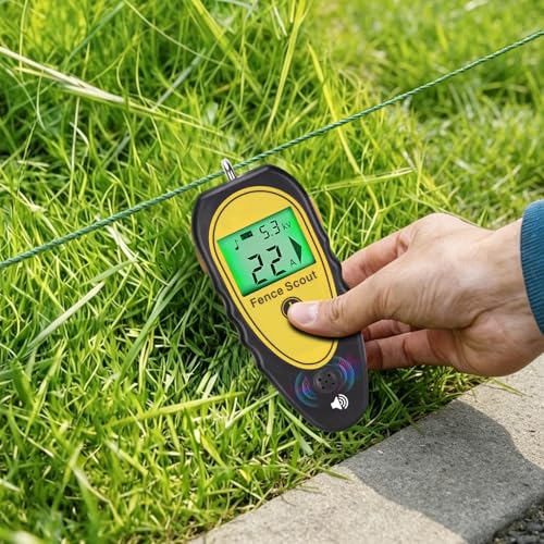 Digital Electric Fence Tester 19.9KV with Fault Finder