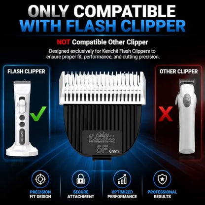Kenchii Flash Clipper Blade 5F(6mm), Original Flash Only - size: 5F