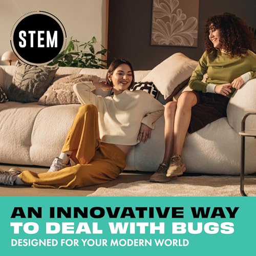 STEM Flying Insect Light Trap Refill Cartridges, Indoor Fruit Fly Trap, Insecticide-Free Pest Control for Home, Attracts and Traps Insects, Official STEM Refills - 8 Count - size: 8 Cartridges
