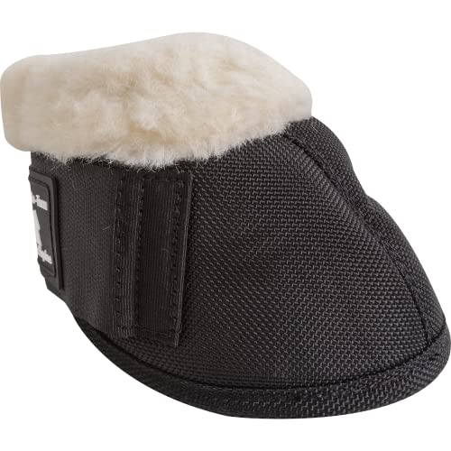 Classic Dyno No Turn Fleece Bell Boots Black Large - size: Large