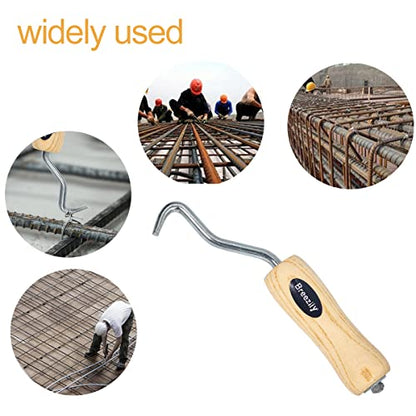 4 Pieces Wire Twister,Rebar Wire Twister Pull Tie Wire Twister, Concrete Metal Wire Twisting Fence Tool - size: 4 Pieces Wire Twister