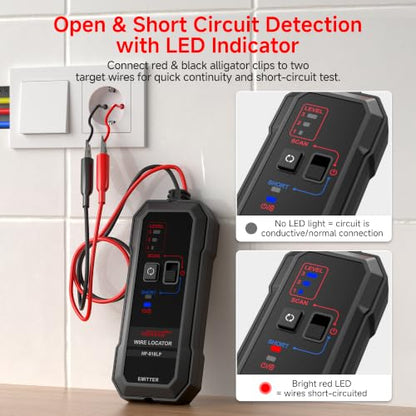 NOYAFA Underground Wire Locator,Underground Cable Locator