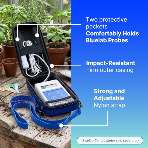 Bluelab METCARRYCASE Carry Case Meters Used for Hydroponic System and Plant Grow (Meter and Probe Sold Separately) | For Hydroponic and Plant Grow Use - Meter and Probe Sold Separately - METCARRYCASE - style: Meter Carry Case