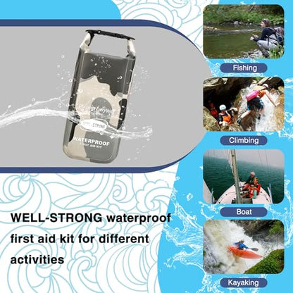 Waterproof First Aid Kit for Boat Marine Roll Top Dry Bag Camouflage Grey - color: Ws011-camo