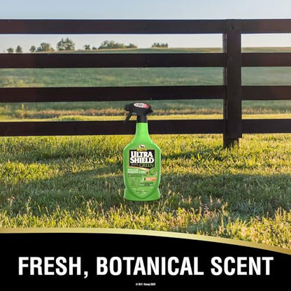 Absorbine UltraShield Green Natural Insect Repellent, 32 oz Sprayer - size: 32 Fl Oz (Pack of 1)